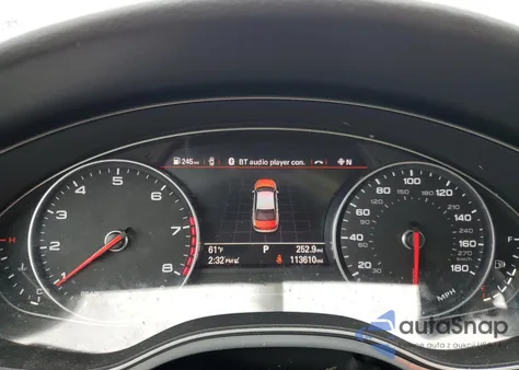 2017 Audi A6 Premium Plus from USA, damaged, VIN WAUG8AFC2HN096580